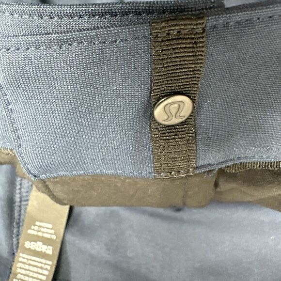 Lululemon ABC Pants Warpstreme Slim Fit 5 Pocket Mens 36x26 Navy Blue M5AQGS - Picture 8 of 13
